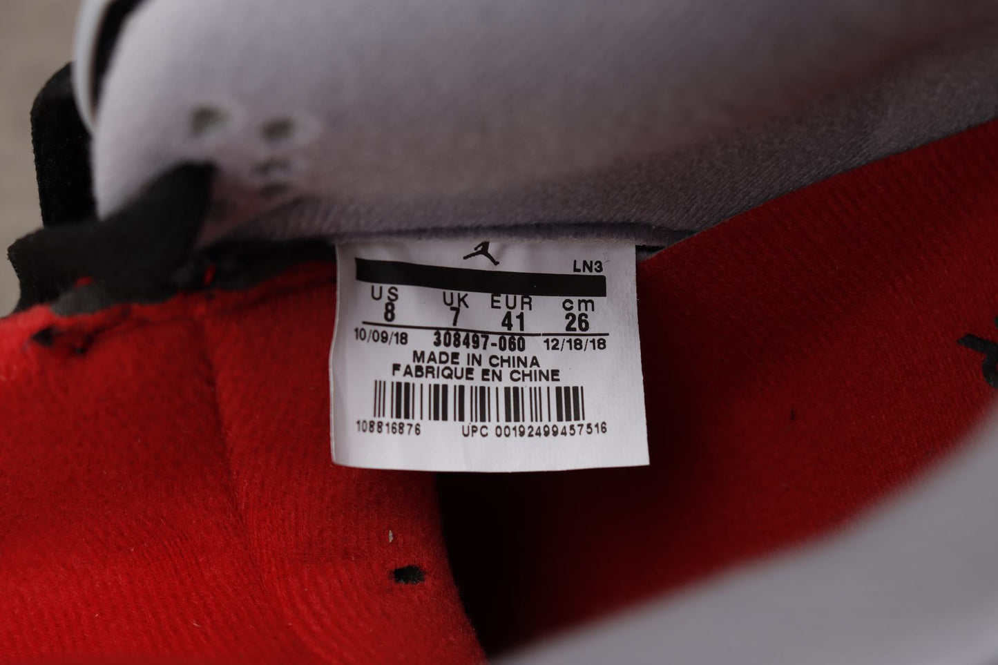 AJ4 Retro OG 'Bred'