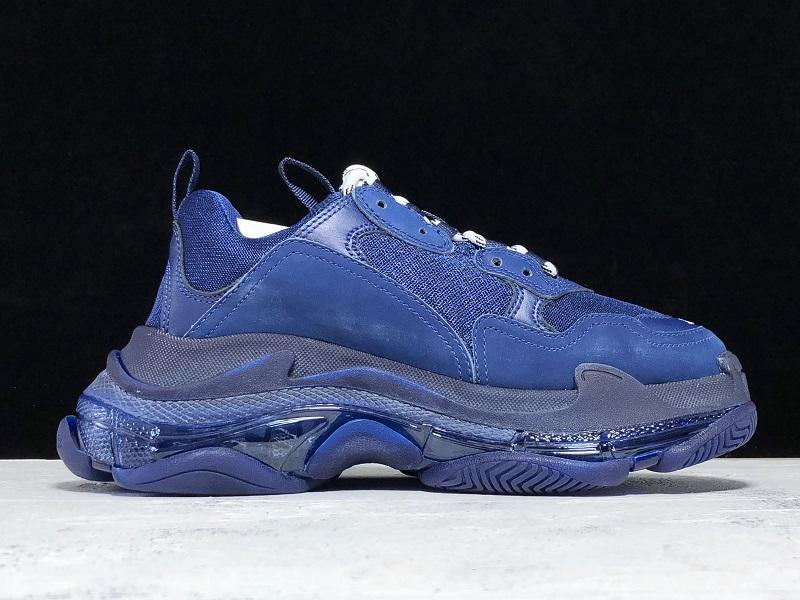 Triple S Sneaker "Navy Clear Sole"