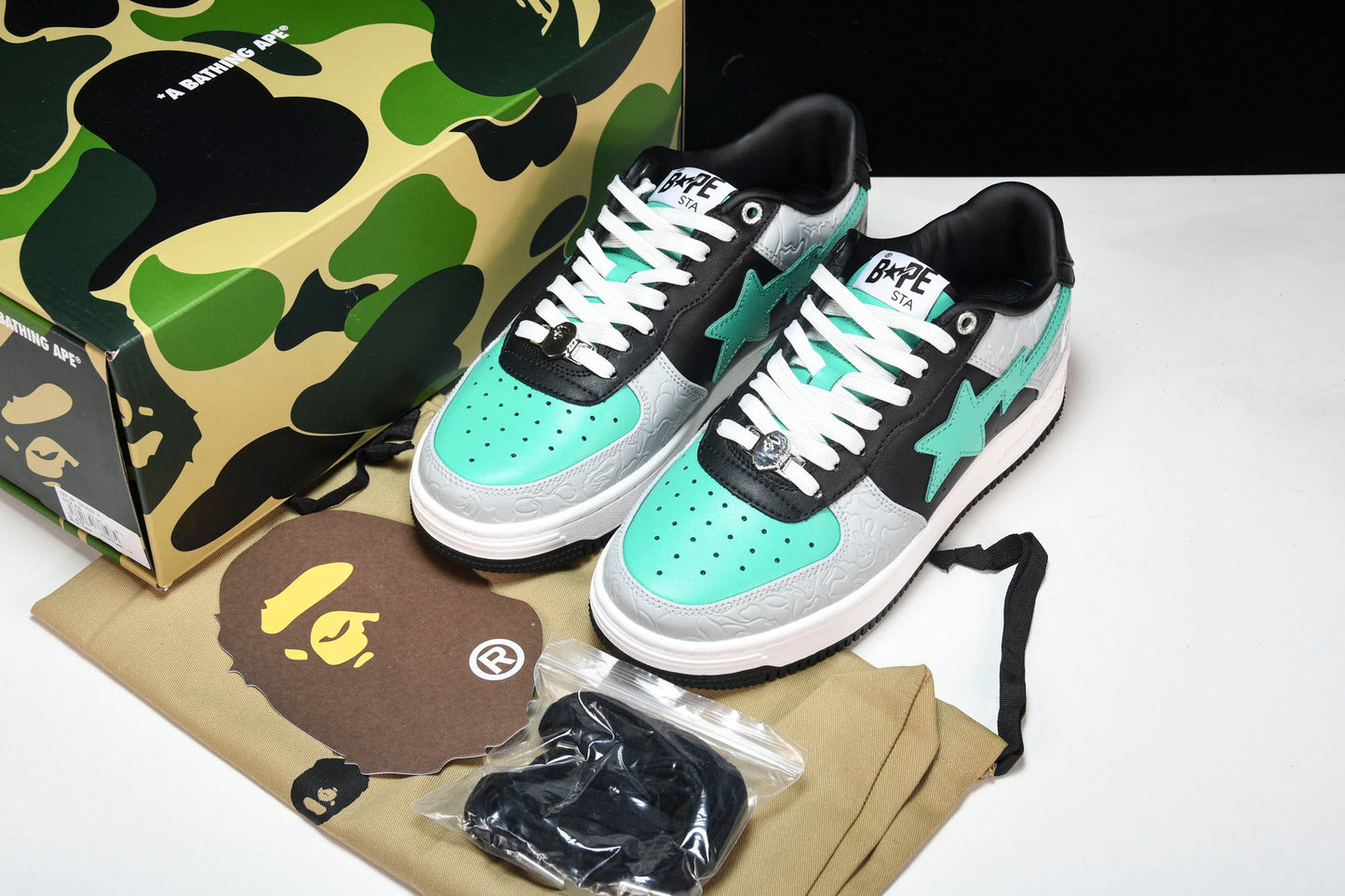 A Bathing Ape Bape Sta M2 ‘Grey Green'