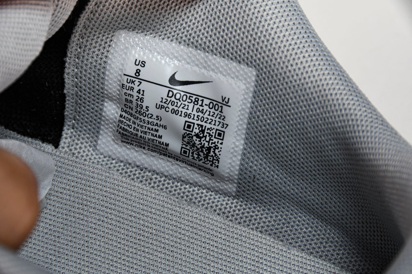 Cortez 4.0 x Sacai 'Grey'