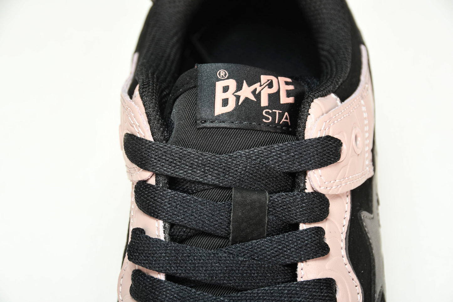A Bathing Ape Bape SK8 Sta ‘Dirty Pink Black’