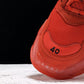 Triple S Sneaker "Red Clear Sole"