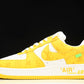 Louis Vuittоп x AF1 by Virgil Abloh 'Yellow' (With Special Case)