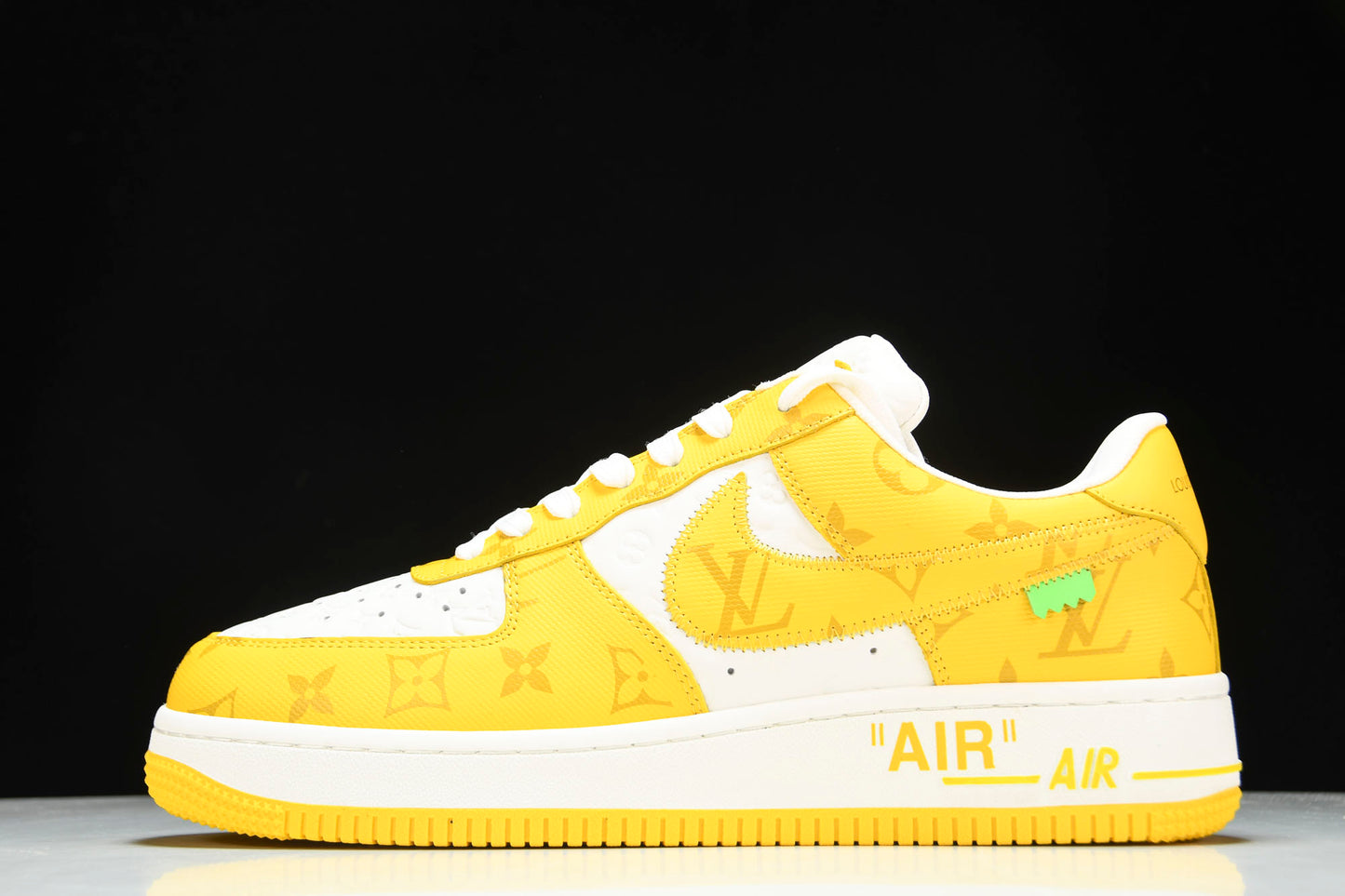 Louis Vuittоп x AF1 by Virgil Abloh 'Yellow' (With Special Case)
