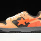 A Bathing Ape Bape SK8 Sta ‘Orange Black’