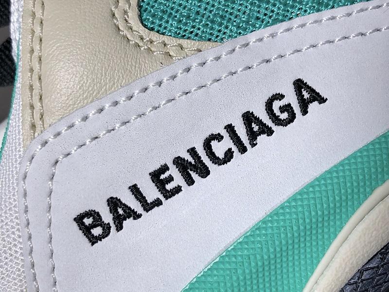 Triple S Sneaker "White Green"