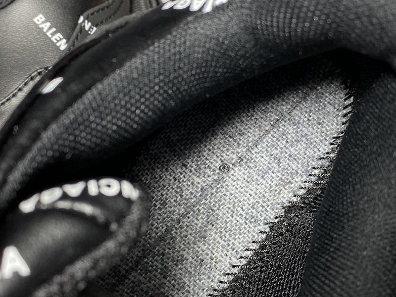 Triple S Sneaker "Allover Logo - Black"