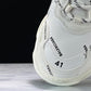 Triple S Sneaker "Allover Logo - White"