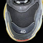 Triple S Sneaker "Black Red"