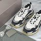 Triple S Sneaker "White Grey Black"