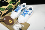 A Bathing Ape Bape Sta 'White ABC Camo - Blue'