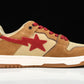 A Bathing Ape Bape SK8 Sta ‘Wheat Red’