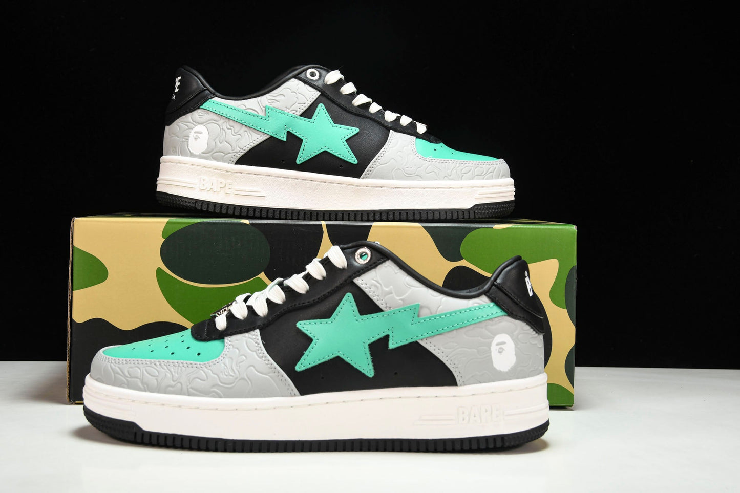 A Bathing Ape Bape Sta M2 ‘Grey Green'