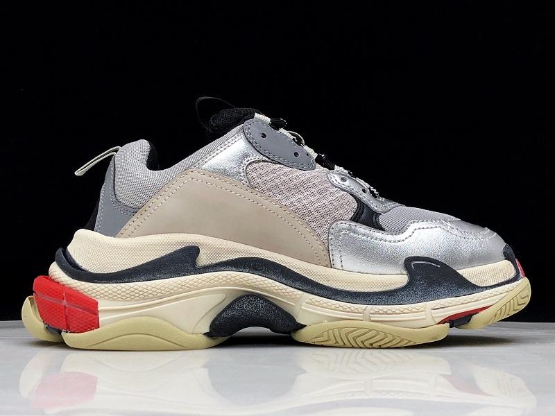 Triple S Sneaker "Silver"