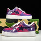 A Bathing Ape Bape Sta M1 'Camo Combo - Purple'