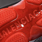 Triple S Sneaker "Red Clear Sole"