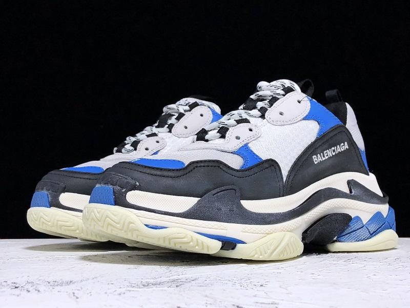 Triple S Sneaker "Blue Black"
