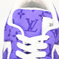 Louis Vuittоп x AF1 by Virgil Abloh 'Purple White'