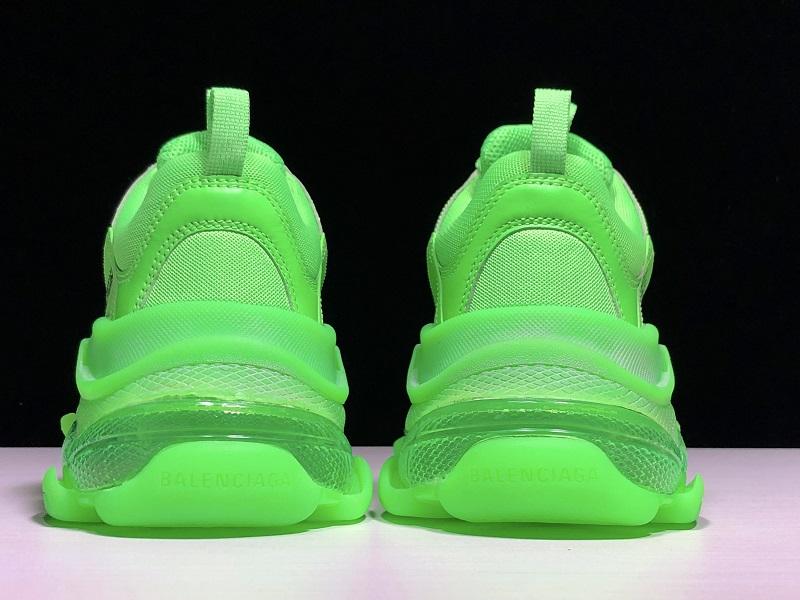 Triple S Sneaker "Fluo Green"