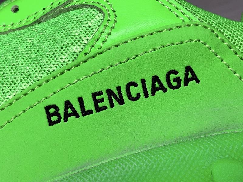 Triple S Sneaker "Fluo Green"