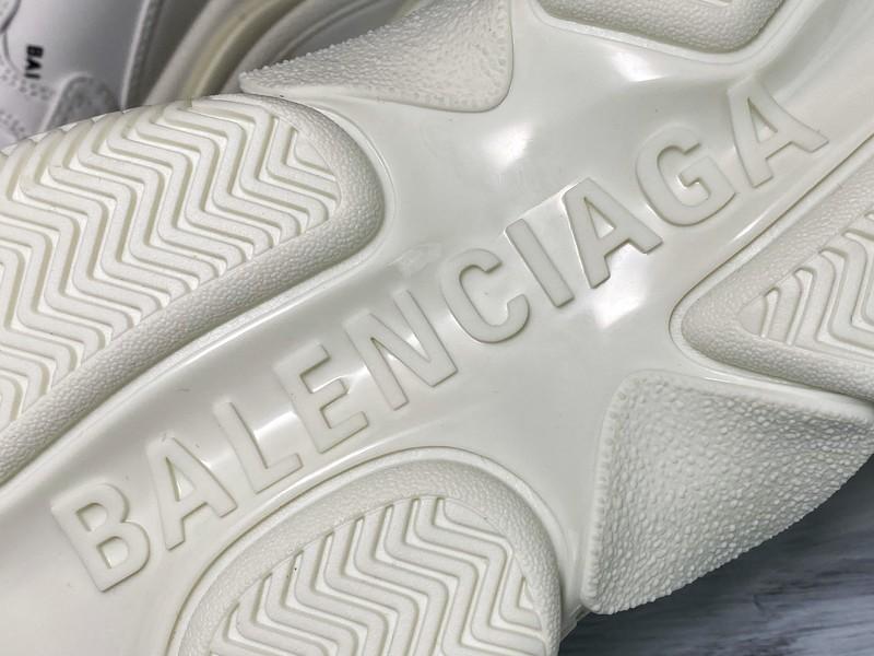 Triple S Sneaker "Allover Logo - White"