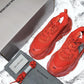 Triple S Sneaker "Red Clear Sole"