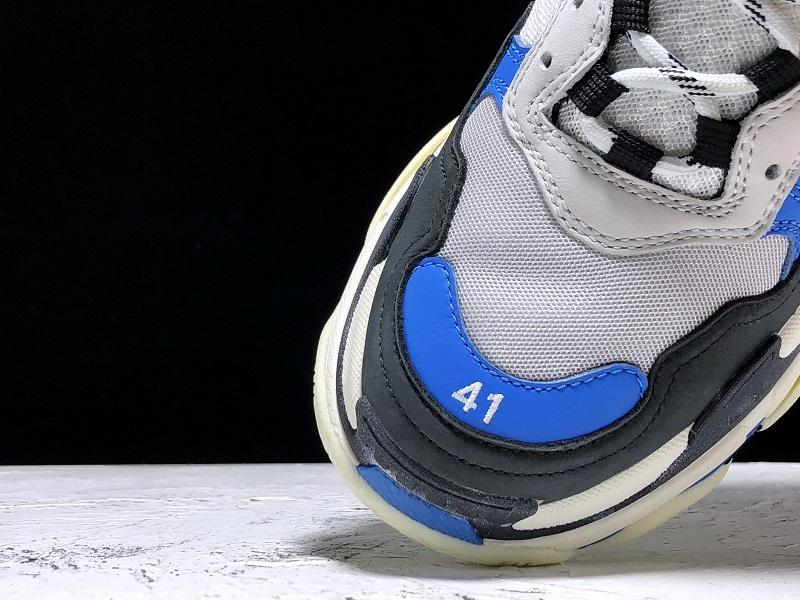 Triple S Sneaker "Blue Black"