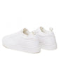 Low Top White Leather Sneakers