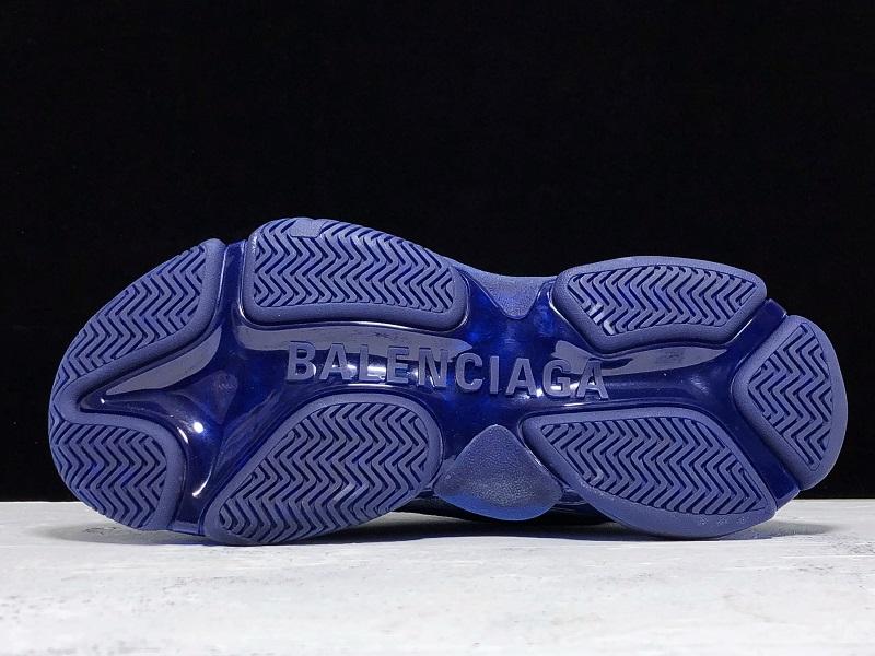 Triple S Sneaker "Navy Clear Sole"