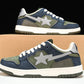 A Bathing Ape Bape SK8 Sta ‘Navy Khaki’