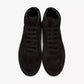 High Top Classic Military Black Suede Sneaker