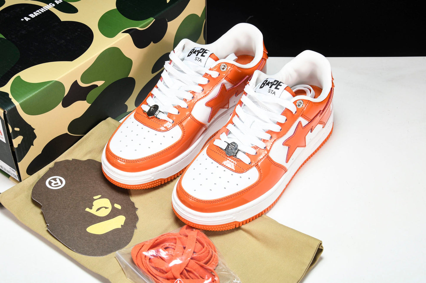 A Bathing Ape Bape Sta 'Orange'