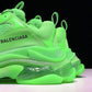 Triple S Sneaker "Fluo Green"