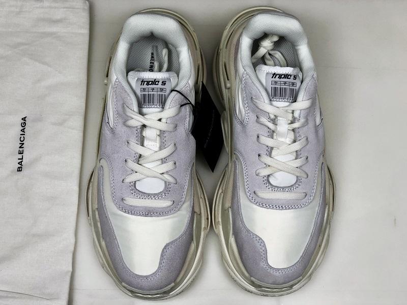 Triple S Sneaker "White Ecru"