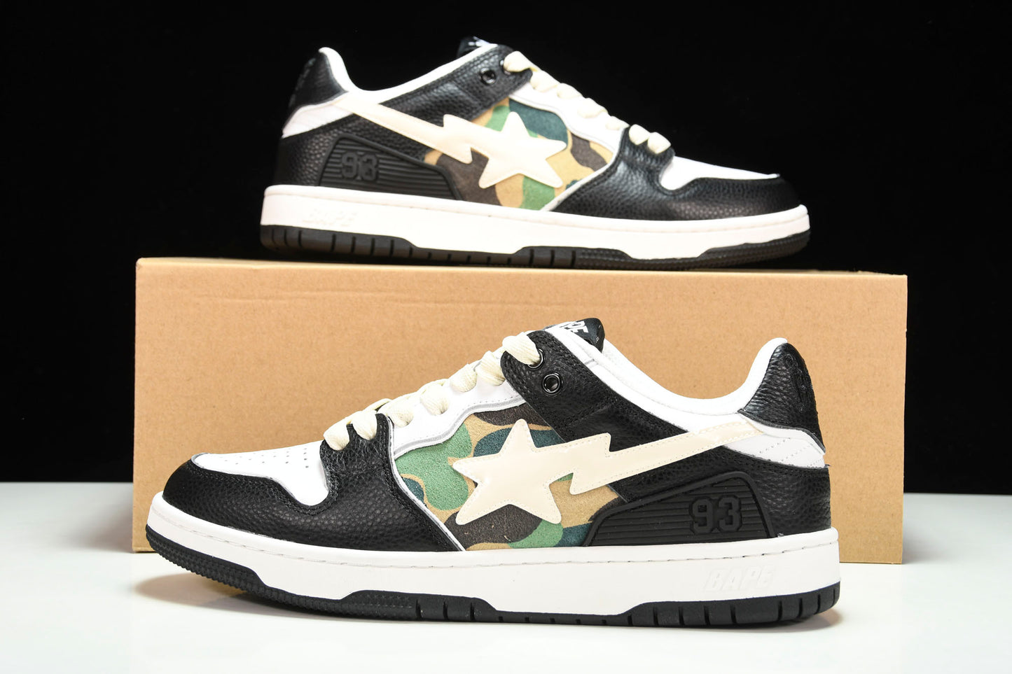 A Bathing Ape Bape SK8 Sta ‘Camo Black’