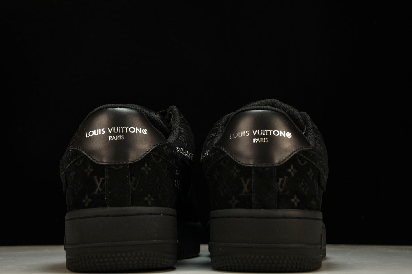 Louis Vuittоп x AF1 by Virgil Abloh 'Black' (With Special Case)