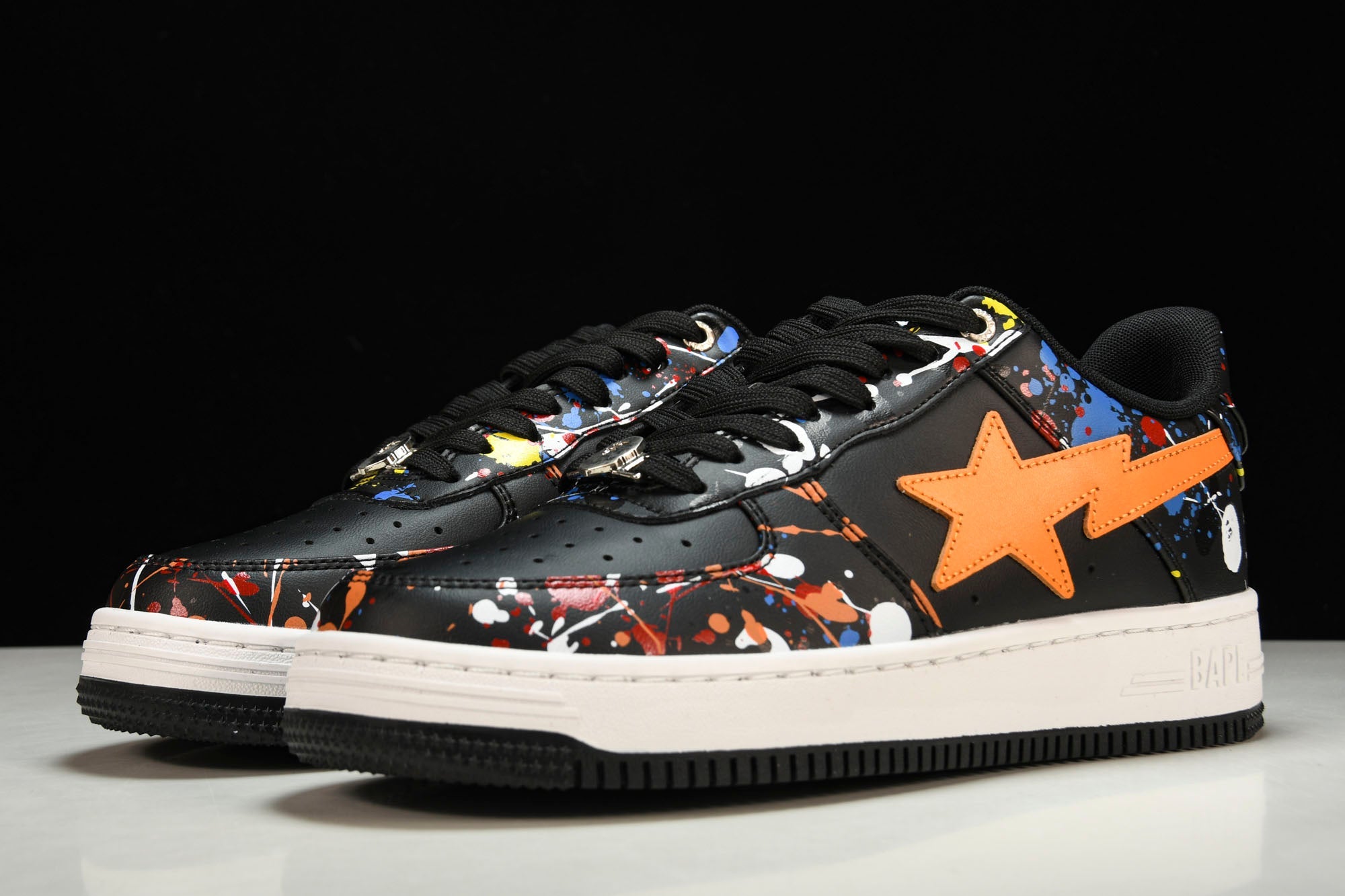 A Bathing Ape Bape Sta 'Paint Black'