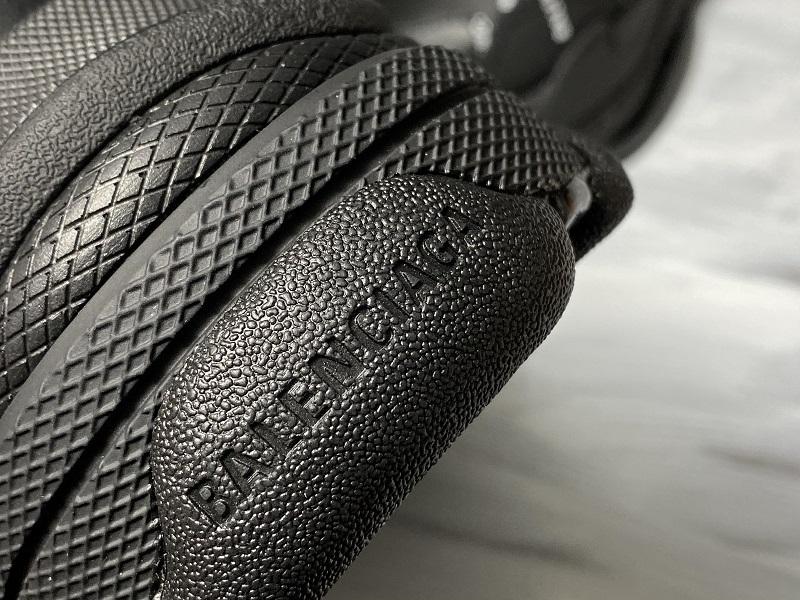 Triple S Sneaker "Allover Logo - Black"