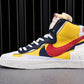 Sacai x Blzr Mid 'Maize Navy'