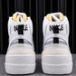 Sacai x Blzr Mid 'White Grey'