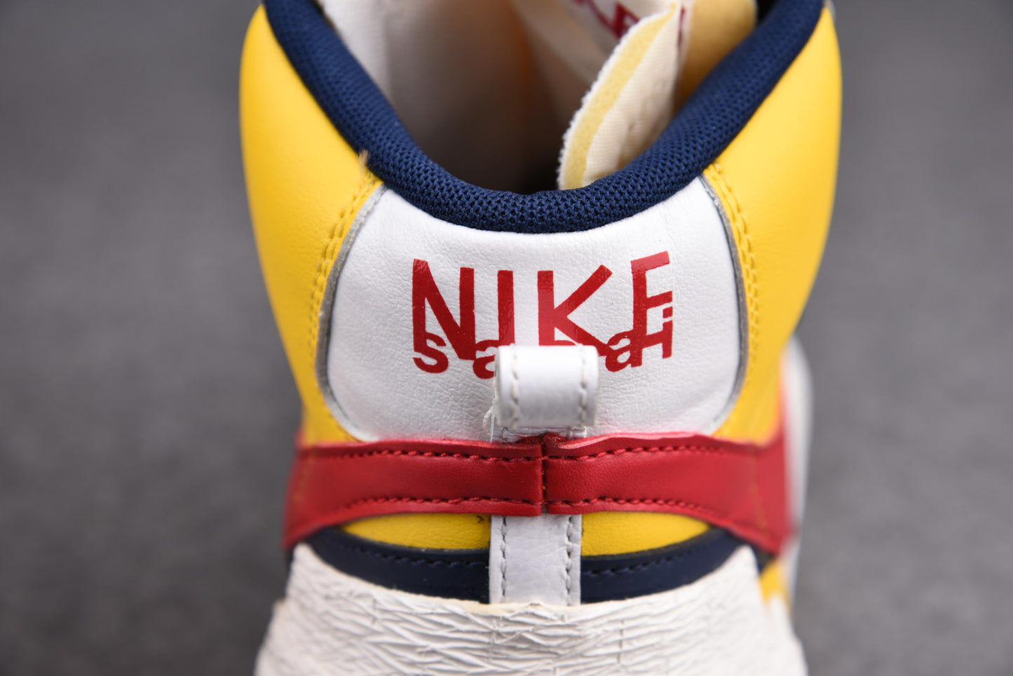 Sacai x Blzr Mid 'Maize Navy'