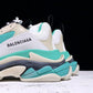 Triple S Sneaker "White Green"