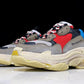Triple S Sneaker "Blue Red"