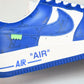 Louis Vuittоп x AF1 by Virgil Abloh 'White Blue' (With Special Case)