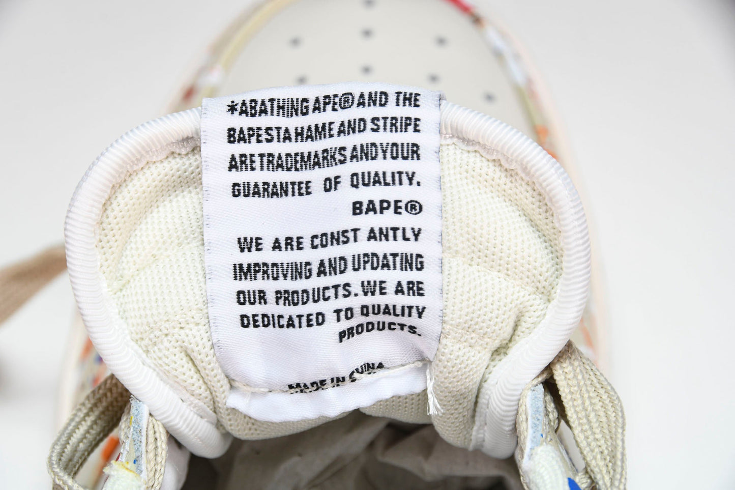 A Bathing Ape Bape Sta 'Paint'