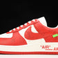 Louis Vuittоп x AF1 by Virgil Abloh 'Red White'