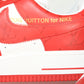 Louis Vuittоп x AF1 by Virgil Abloh 'Red White'