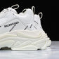 Triple S Sneaker "Allover Logo - White"