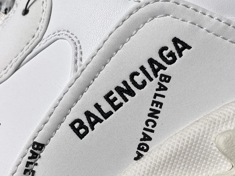 Triple S Sneaker "Allover Logo - White"