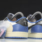 Travis Scott AJ1 Low x Fragment ‘Military Blue’